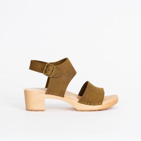 Bryr Maya Clog Sandal in Green size 41/11 - Picture 1 of 5